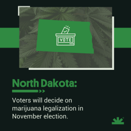 North Dakota: Marijuana Legalization Measure Approved for the Ballot