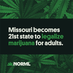 Missouri Becomes 21st State to Legalize Marijuana for Adult Use